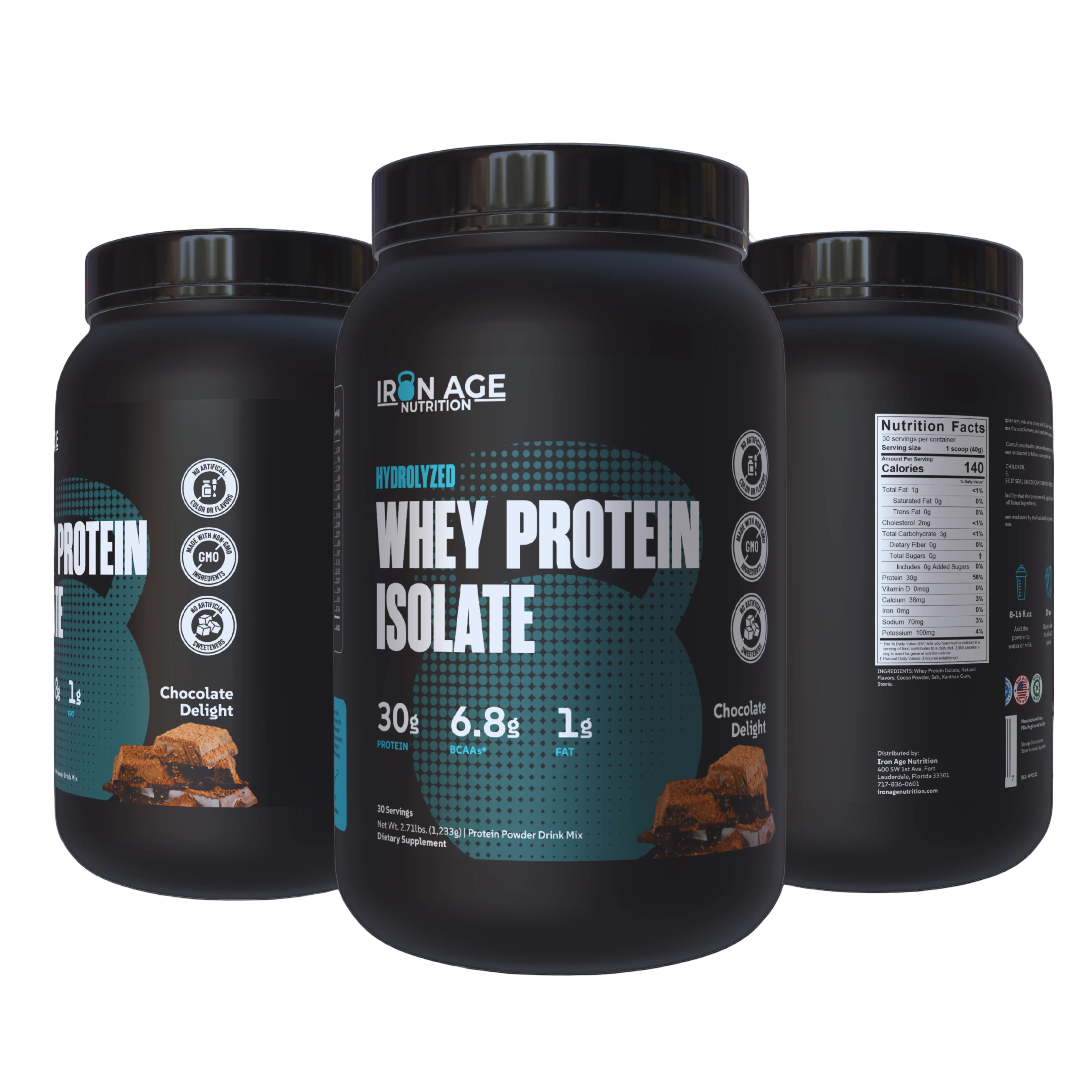 Whey Protein Isolate - New Blend - Chocolate Delight