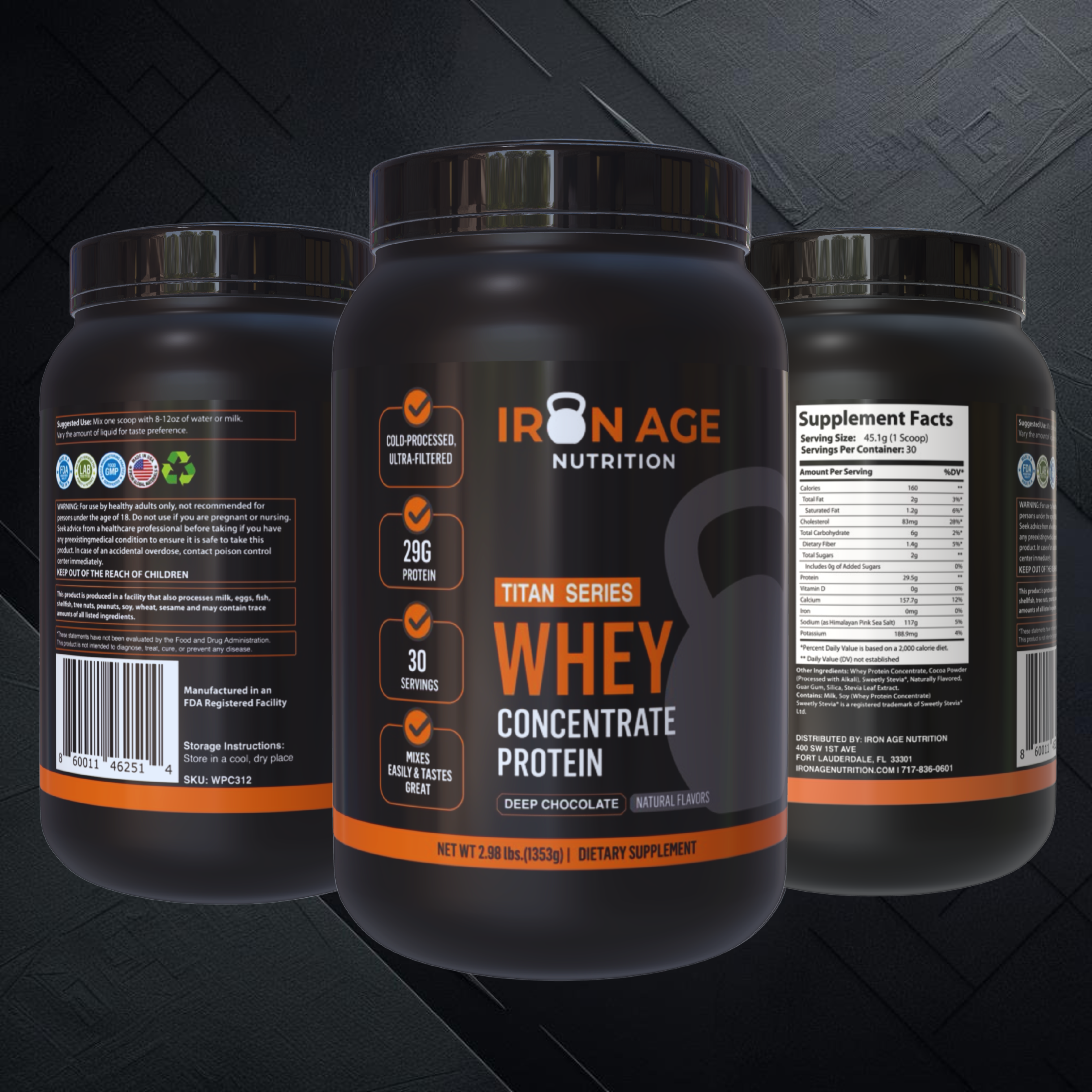 Whey Protein Concentrate (Chocolate Flavor)