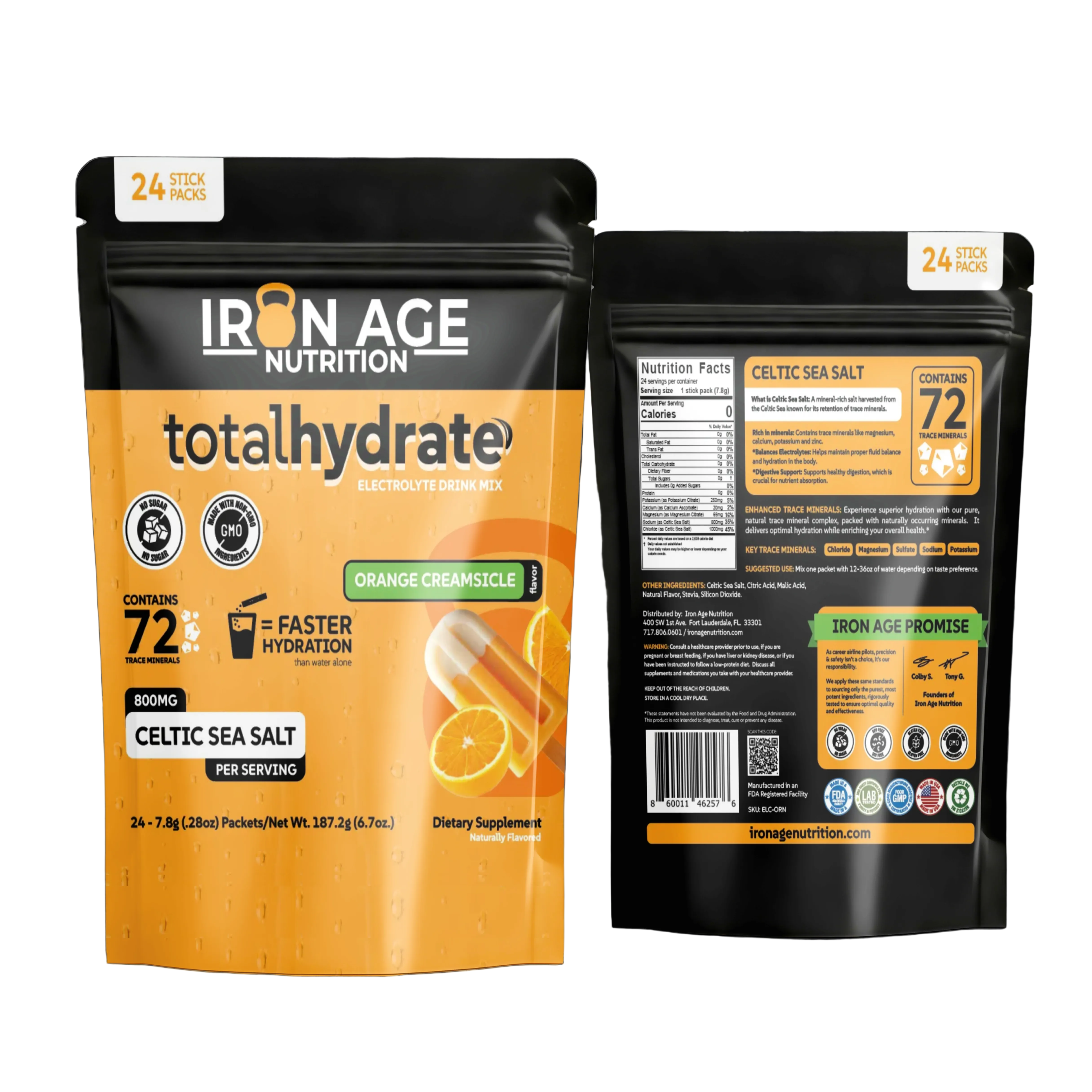 Total Hydrate™ Electrolyte | Celtic Sea Salt with Added Minerals
