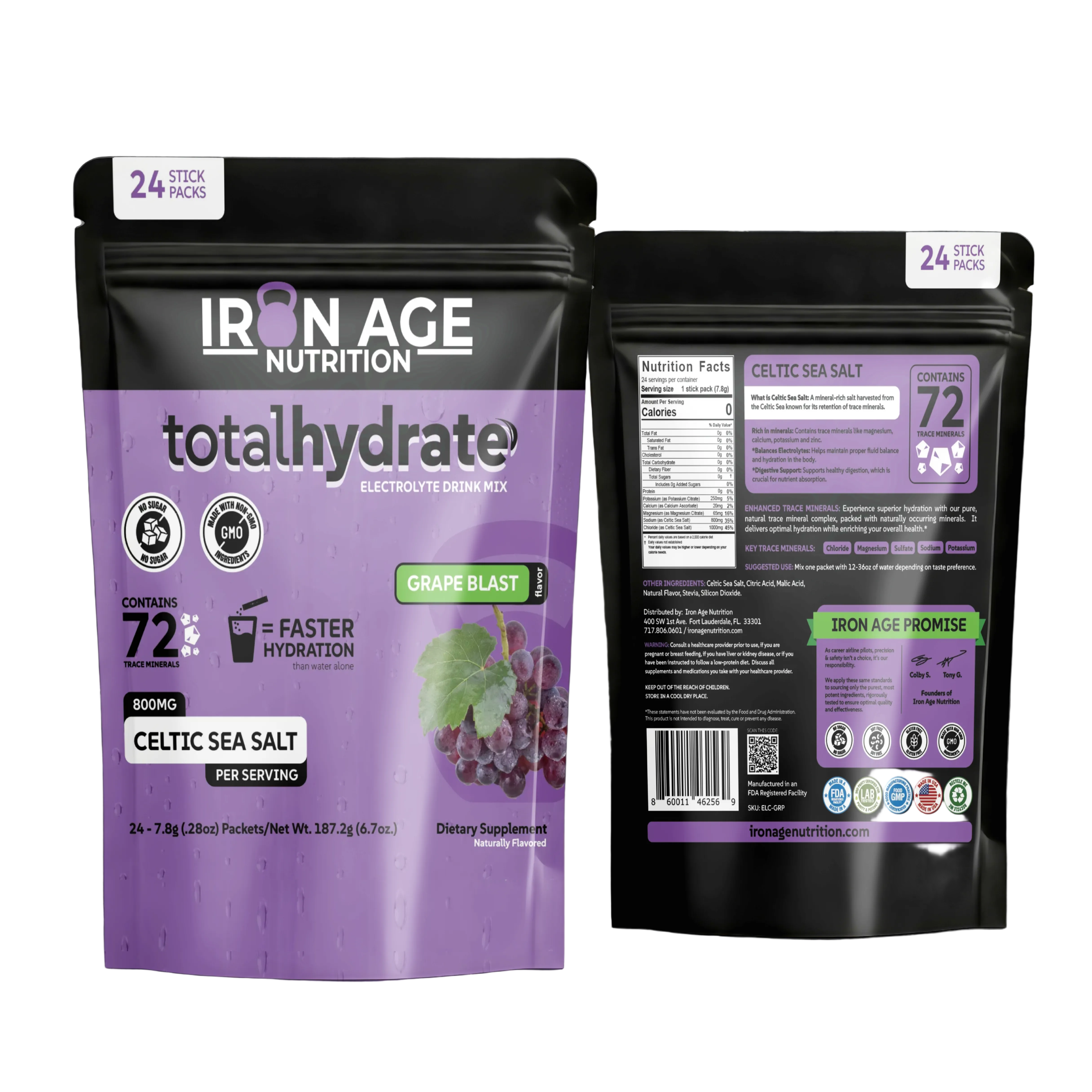 Total Hydrate™ Electrolyte | Celtic Sea Salt with Added Minerals