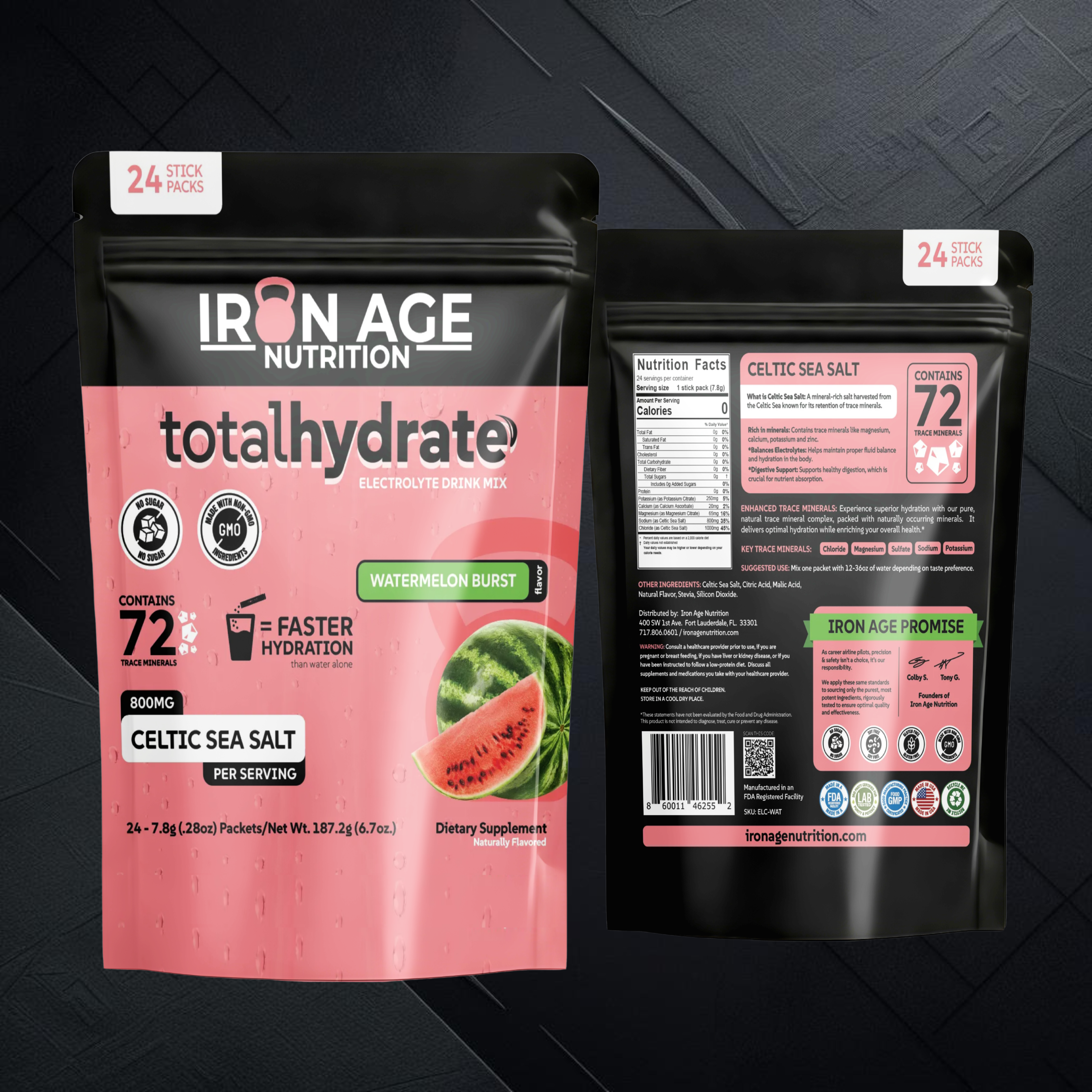 Electrolytes - w/Celtic Sea Salt