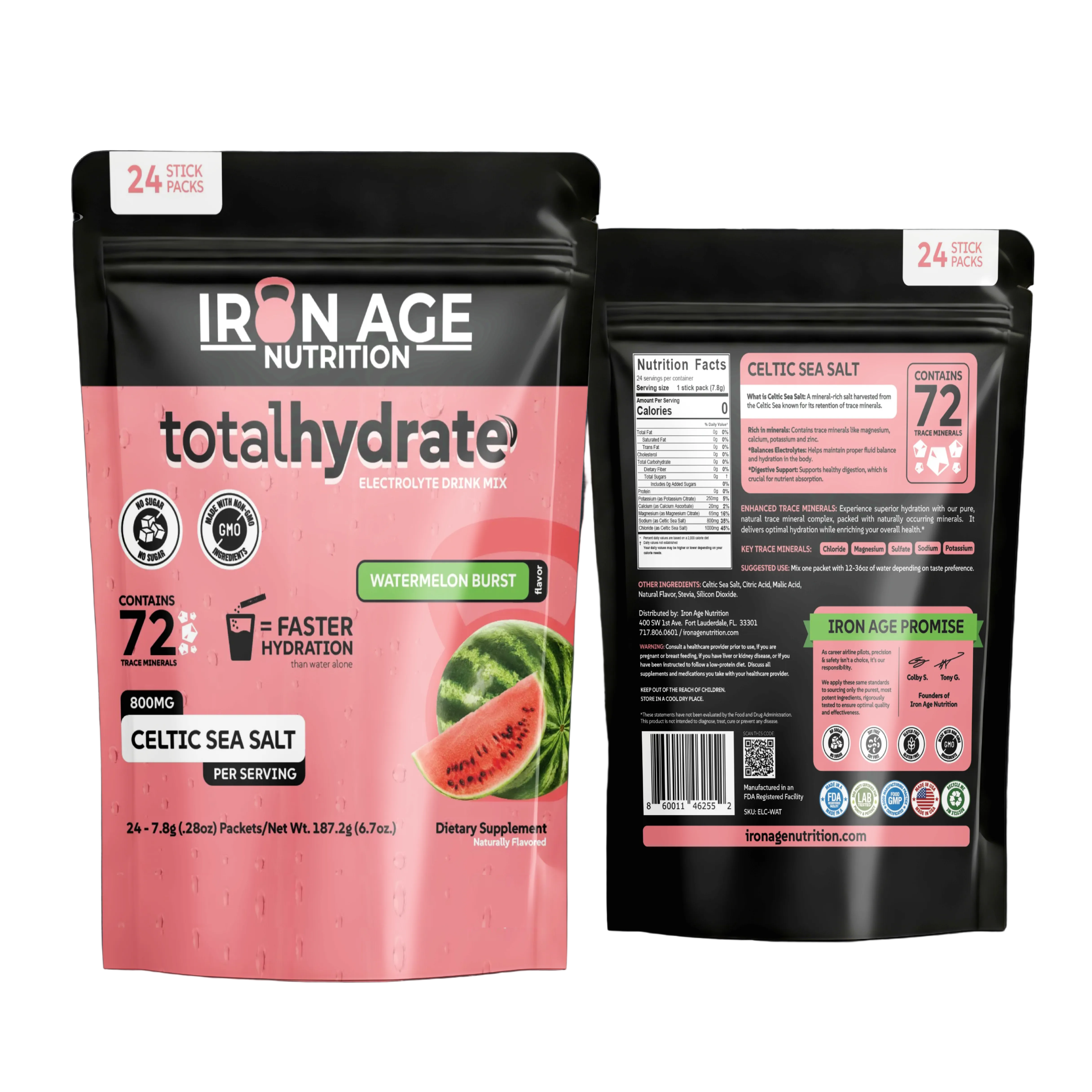 Total Hydrate™ Electrolyte | Celtic Sea Salt with Added Minerals