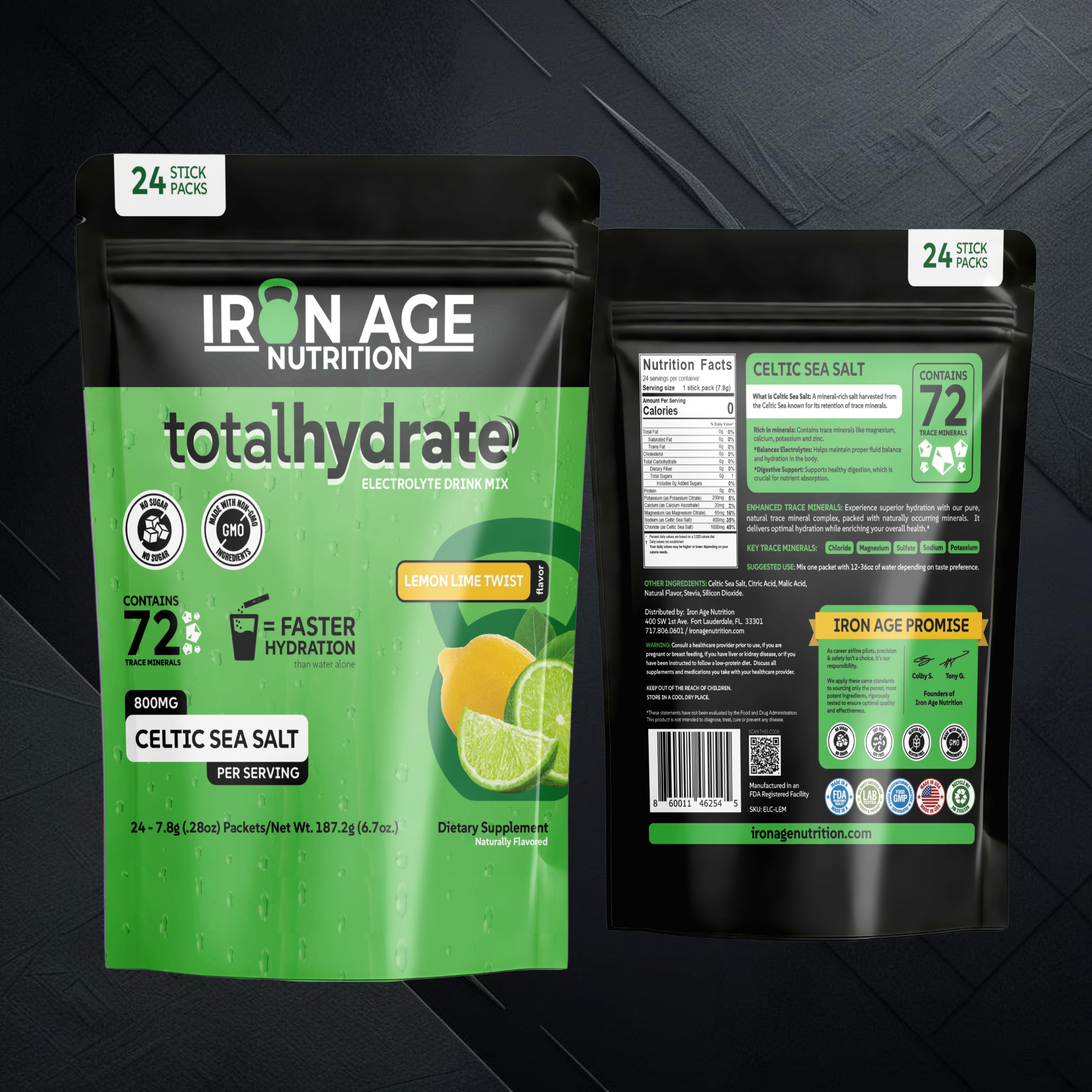 Electrolytes - w/Celtic Sea Salt