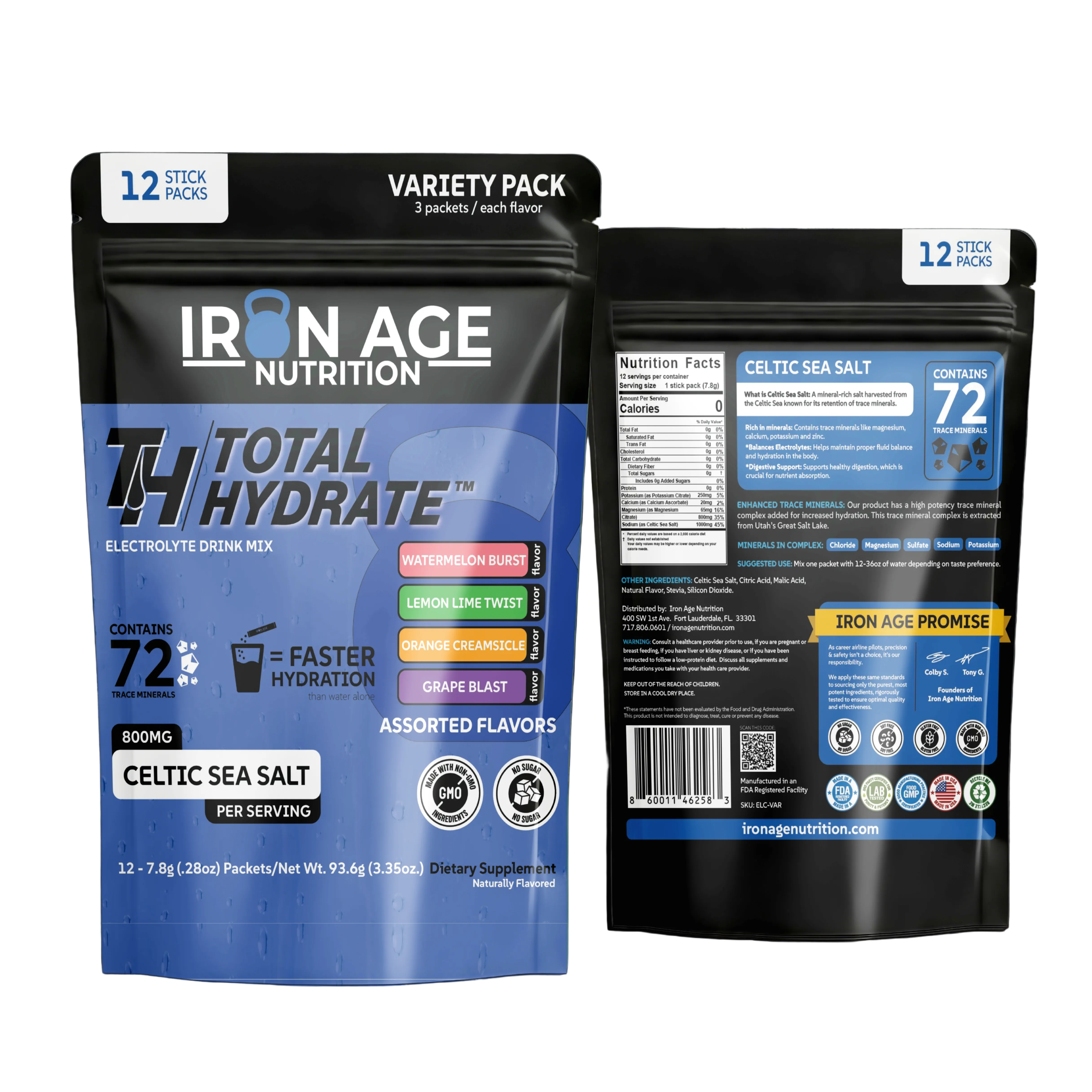 Total Hydrate™ Electrolyte | Celtic Sea Salt with Added Minerals