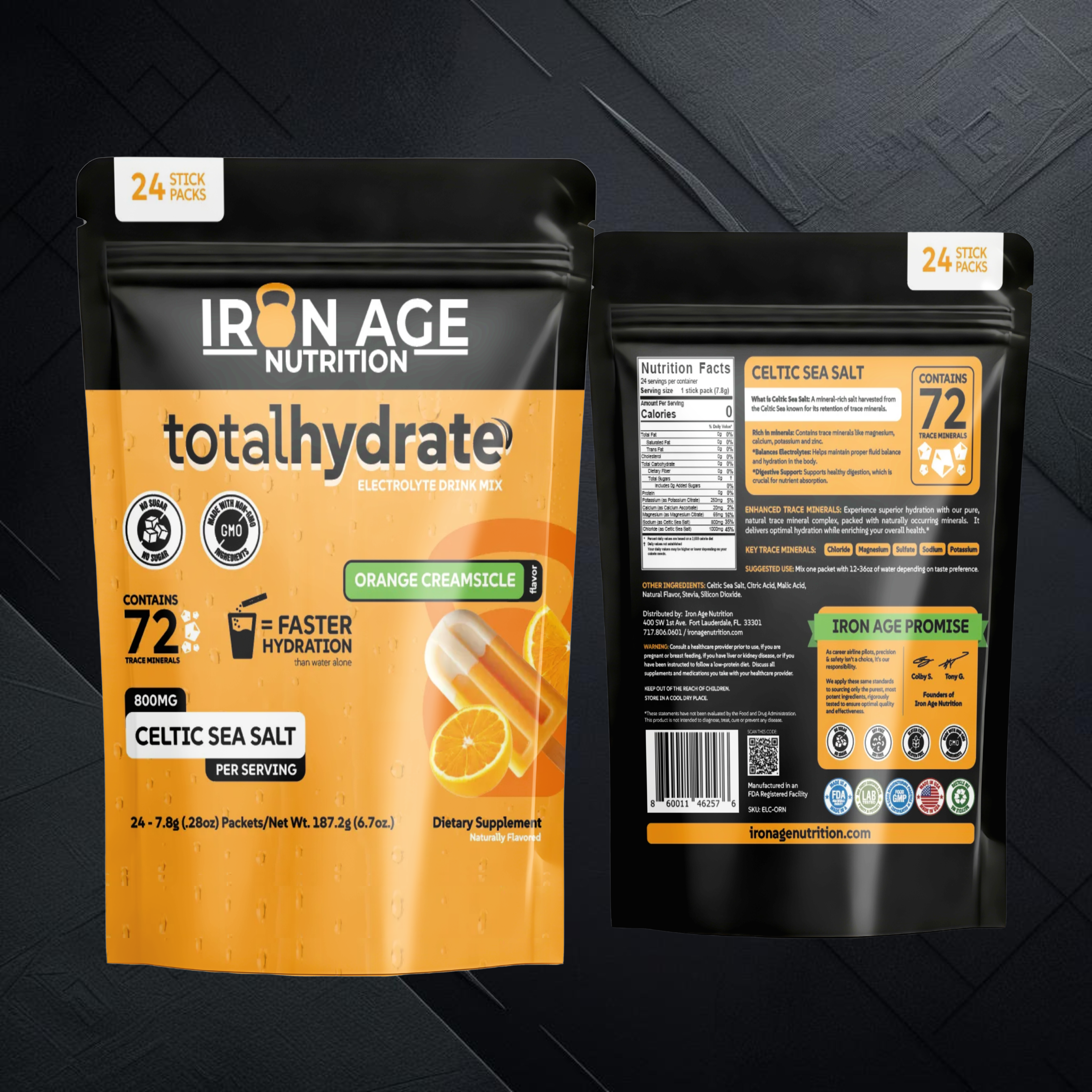 Electrolytes - w/Celtic Sea Salt