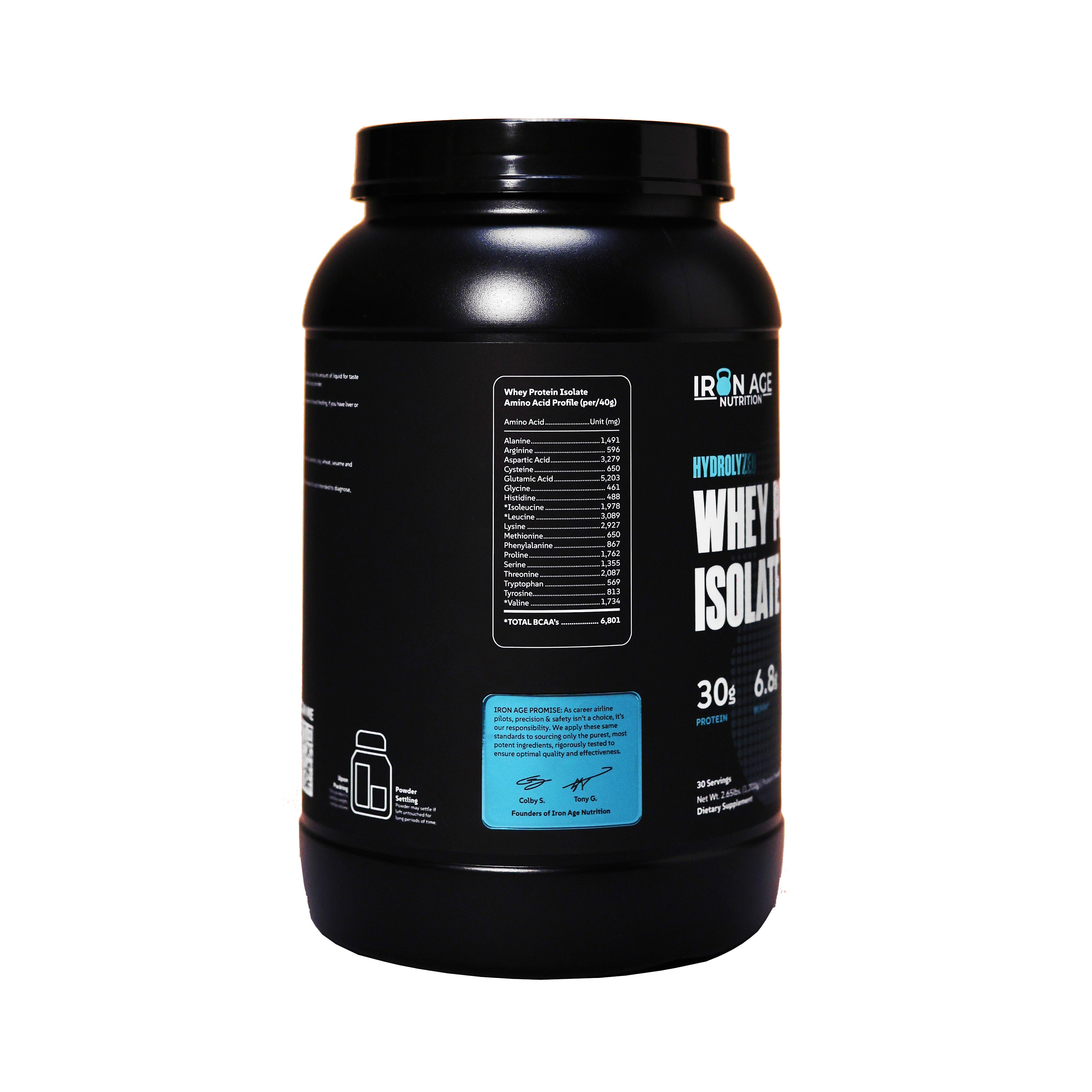 Whey Protein Isolate | 30-Servings | New Formulation