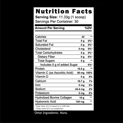 Grass-fed hydrolyzed collagen powder — Iron Age Nutrition