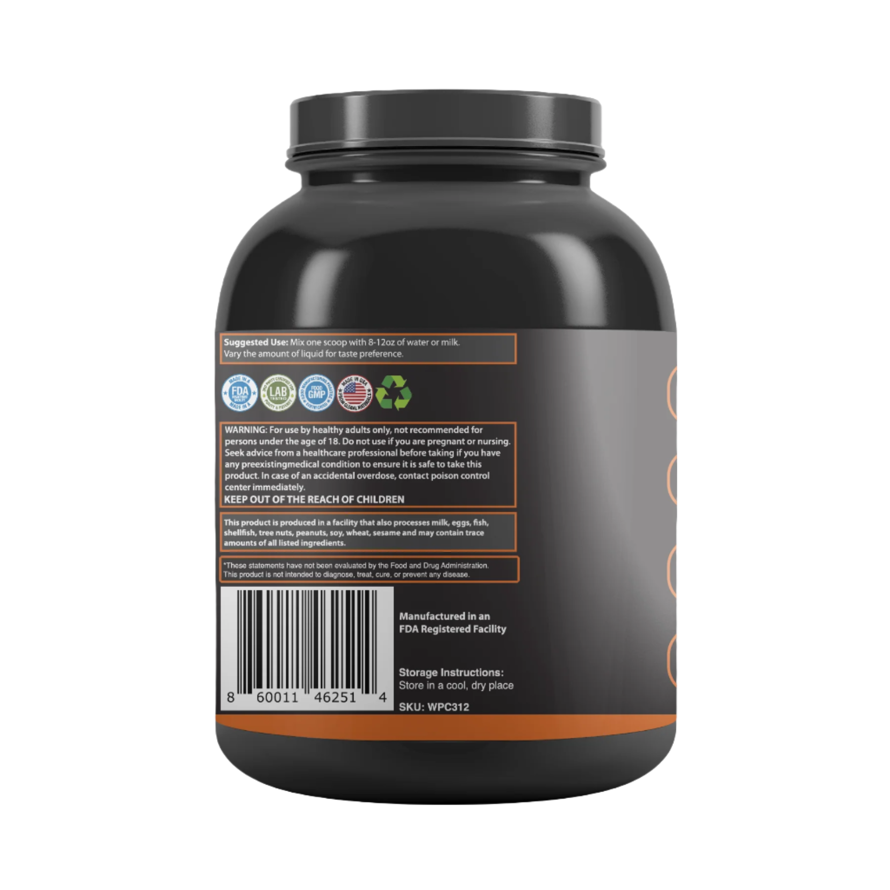 Whey Concentrate, Chocolate - Titan Series