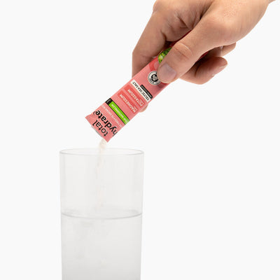 Total Hydrate Sour Watermelon electrolyte powder — studio product photo 2