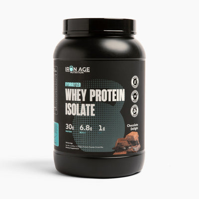 Iron Age Nutrition whey protein isolate — studio product photo 5