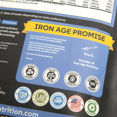 Total Hydrate electrolyte powder variety pack — studio product photo 5