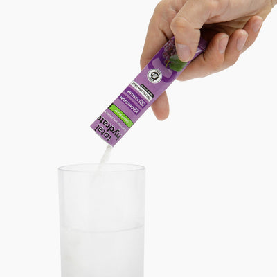 Total Hydrate Grape Blast electrolyte powder — studio product photo 2