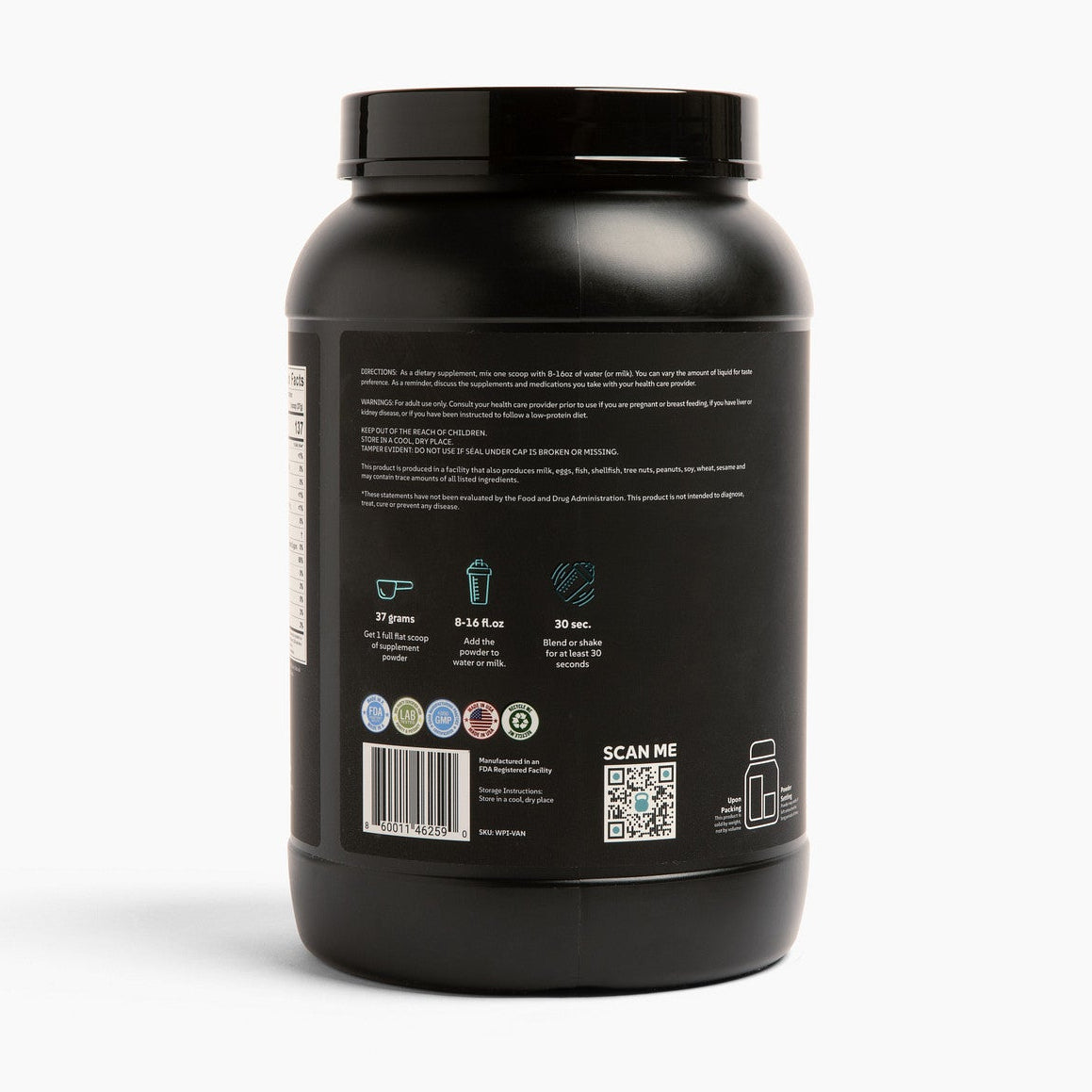 Whey Protein Isolate | 30-Servings