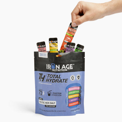 Total Hydrate electrolyte powder variety pack — studio product photo 2