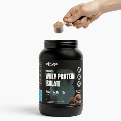 Iron Age Nutrition whey protein isolate — studio product photo 6