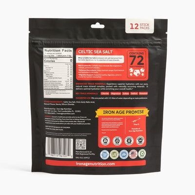 Total Hydrate Sour Apple Crush electrolyte powder — studio product photo 4
