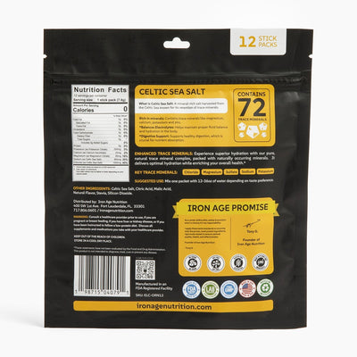 Total Hydrate Orange Creamsicle electrolyte powder — studio product photo 3